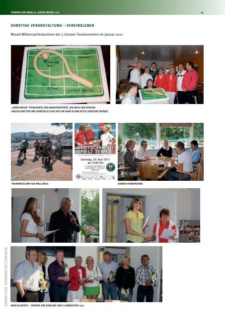 Tenniszeitung - Tennisclub Unna 02 "Grün-Weiß"