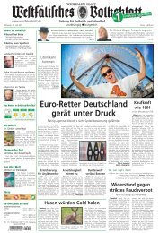 Euro-Retter Deutschland gerät unter Druck - Westfalen-Blatt ...