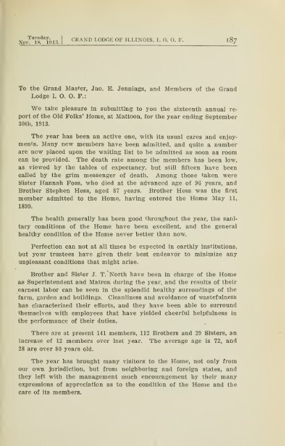 Proceedings of the Grand Lodge of Illinois - University Library