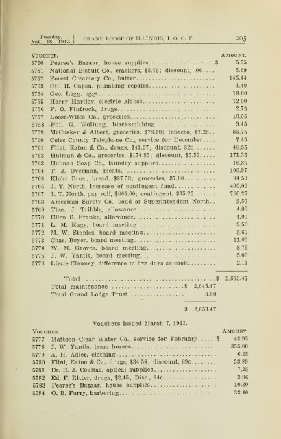 Proceedings of the Grand Lodge of Illinois - University Library