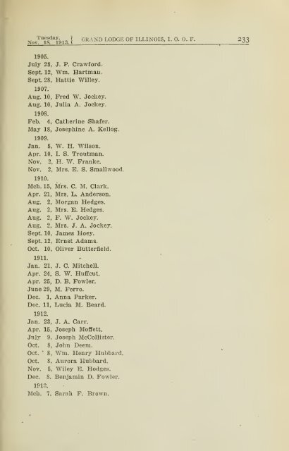 Proceedings of the Grand Lodge of Illinois - University Library