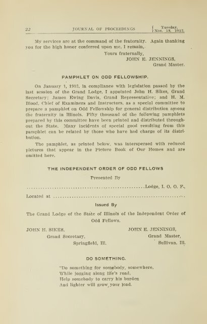 Proceedings of the Grand Lodge of Illinois - University Library