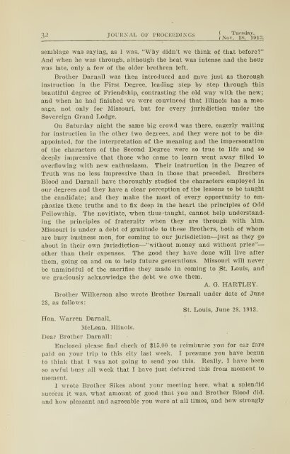 Proceedings of the Grand Lodge of Illinois - University Library