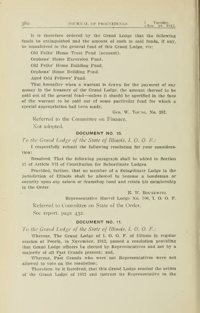 Proceedings of the Grand Lodge of Illinois - University Library