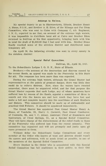 Proceedings of the Grand Lodge of Illinois - University Library