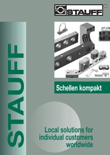 Schellen kompakt Local solutions for individual ... - Kohler GmbH