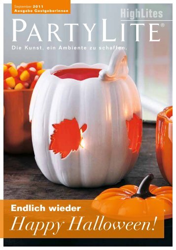 endlich wieder Happy Halloween! - PartyLite