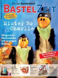 Bastelzeit September / Oktober 2012 - Kunst und Kreativ