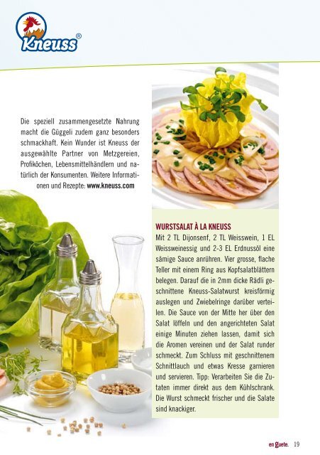 Das Magazin der Metzgerei - Schweizer Fleisch-Fachverband SFF