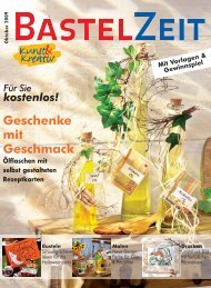 Bastelzeit Oktober 2009 - Kunst und Kreativ