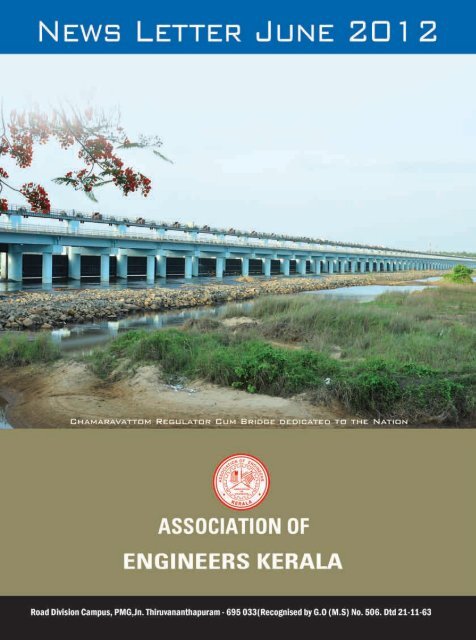 Newsletter June 2012 - Association of Engineers Kerala