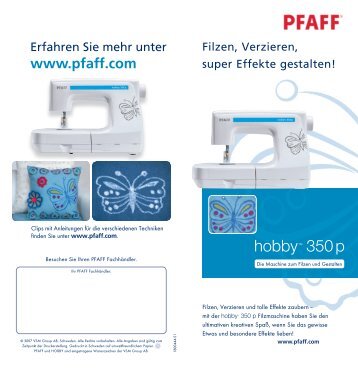 PFAFF hobby 350p