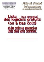 Logiciels gratuits (ou à bas coût) - Blog