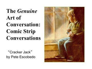 The Genuine Art of Conversation: Comic Strip Conversations - Amaze