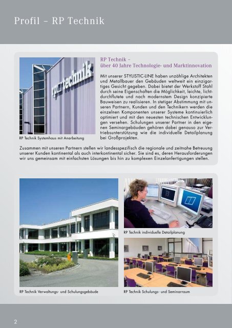 FASSADENSYSTEME - Welser Profile