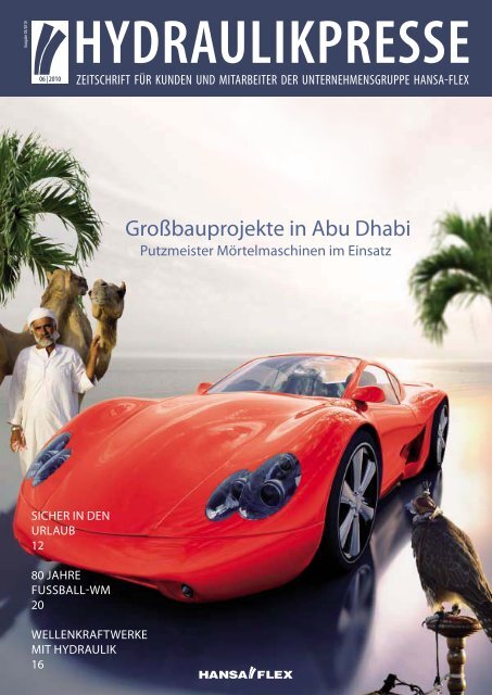 Großbauprojekte in Abu Dhabi - Hansa Flex