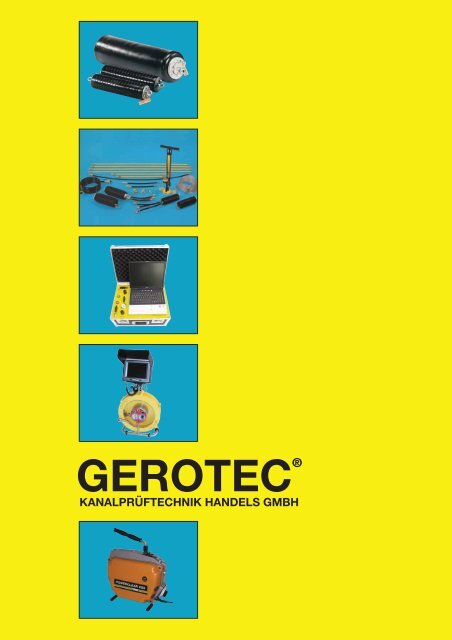 Rohr-Absperrscheiben (mechanisch) - GEROTEC Kanalprüftechnik