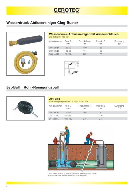 kanalprüftechnik handels gmbh - GEROTEC Kanalprüftechnik