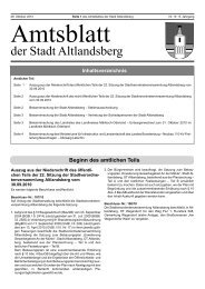 Amtsblatt 10/2010 - Altlandsberg