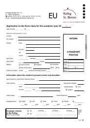 0506 Anmeldeformular EUROKLASSE-englisch - Kolleg St. Blasien