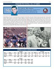Pro Football Hall of Famers (PDF) - NFL.com