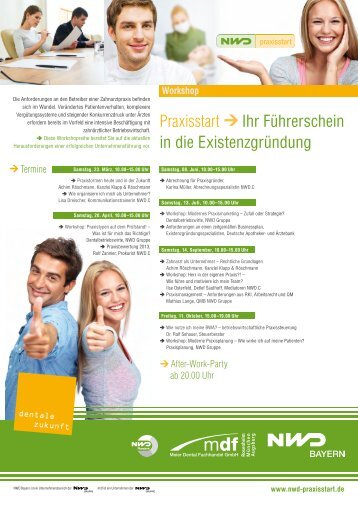 Seminarinformation mit Faxanmeldung