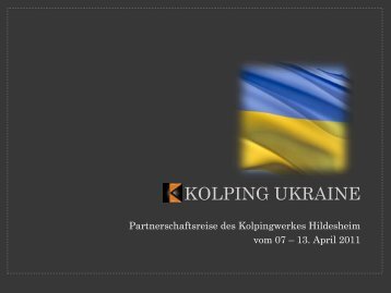 KOLPING UKRAINE - Kolpingwerk Deutschland