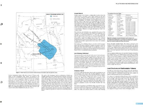 Geological History of Williston Basin / Sweetgrass Arch - Canadian ...