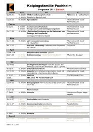 KF Phm Programm 2010