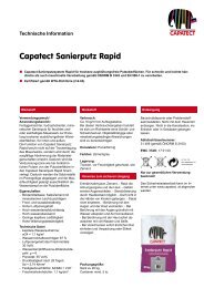 Capatect Sanierputz Rapid