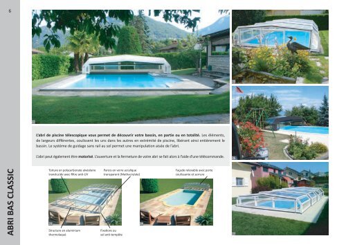 EUROPA ABRIS DE PISCINES – HABITECH SA - Abri de piscine