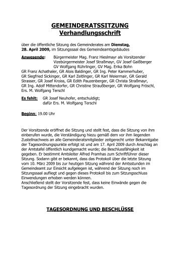 GR-Sitzungsprotokoll (79 KB) - .PDF - Adlwang