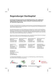 Regensburger Startkapital - Landkreis Regensburg