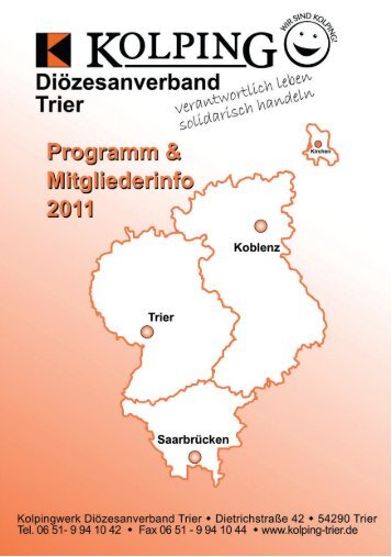 Kolpingsfamilien 2011 - Kolpingwerk Trier
