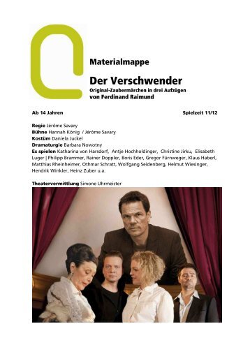 Der Verschwender - Landestheater Niederösterreich