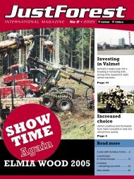 International magazine - Komatsu Forest