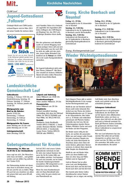 PDF herunterladen - Mitteilungsblatt