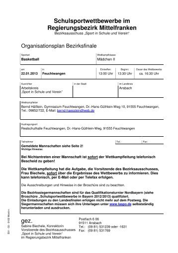 Organisationsplan_WK_Maedchen_II - Regierung von Mittelfranken ...