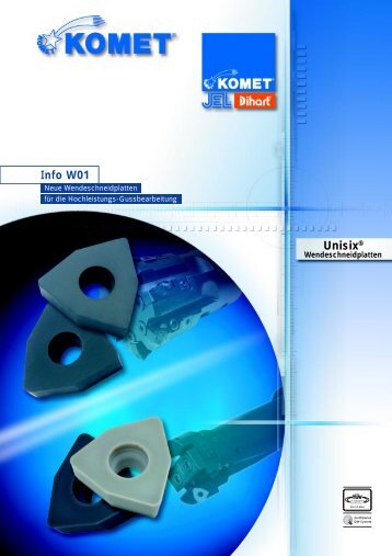 Info W01 Neue Wendeschneidplatten für die ... - Komet Group