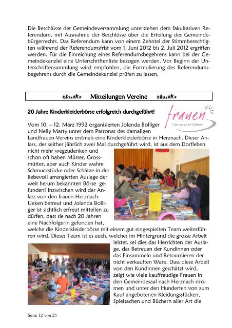 2. Ausgabe Juni - Gemeinde Herznach