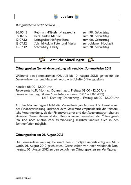 2. Ausgabe Juni - Gemeinde Herznach