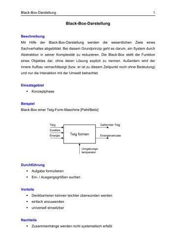 Black-Box-Darstellung