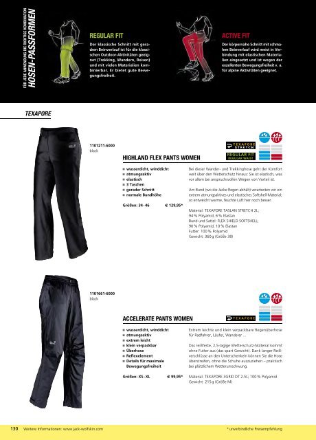 Jack Wolfskin Katalog Fruehjahr Sommer 2013