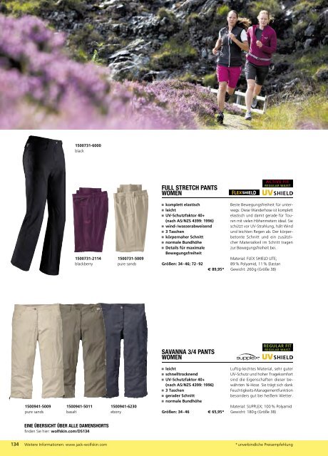 Jack Wolfskin Katalog Fruehjahr Sommer 2013