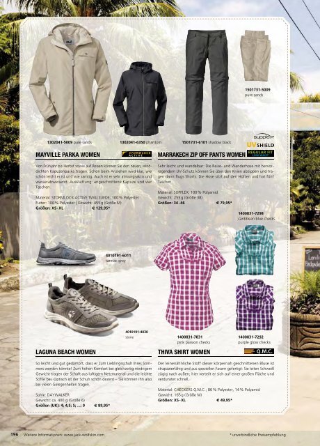 Jack Wolfskin Katalog Fruehjahr Sommer 2013