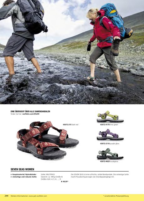 Jack Wolfskin Katalog Fruehjahr Sommer 2013