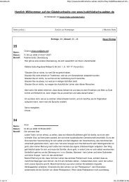 Archiv - Eintrag 26–35 - Sekten und Buddhismus