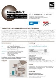 Tunnelblick - Netzwerk Recherche