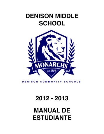 Spanish handbook 2012-13 - Denison Community School District