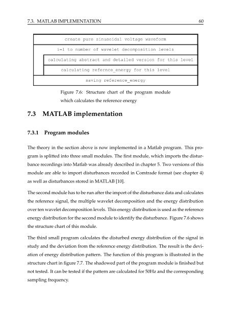 Development of a wavelet-based algorithm to detect and determine ...